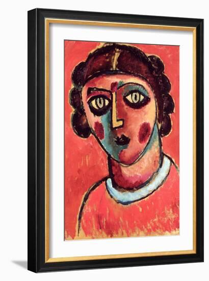 Head-Alexej Von Jawlensky-Framed Giclee Print