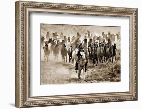 Heading Home-Lisa Dearing-Framed Photographic Print