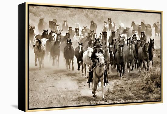 Heading Home-Lisa Dearing-Framed Premier Image Canvas