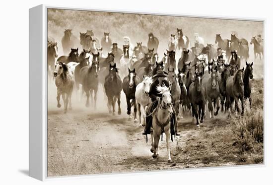 Heading Home-Lisa Dearing-Framed Premier Image Canvas