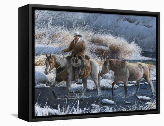 Heading Home-Kevin Daniel-Framed Stretched Canvas