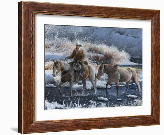 Heading Home-Kevin Daniel-Framed Art Print