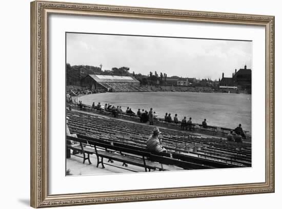 Headingley, the Ground of Yorkshire Cricket Club in Leeds.. C.1935-Staff-Framed Photographic Print