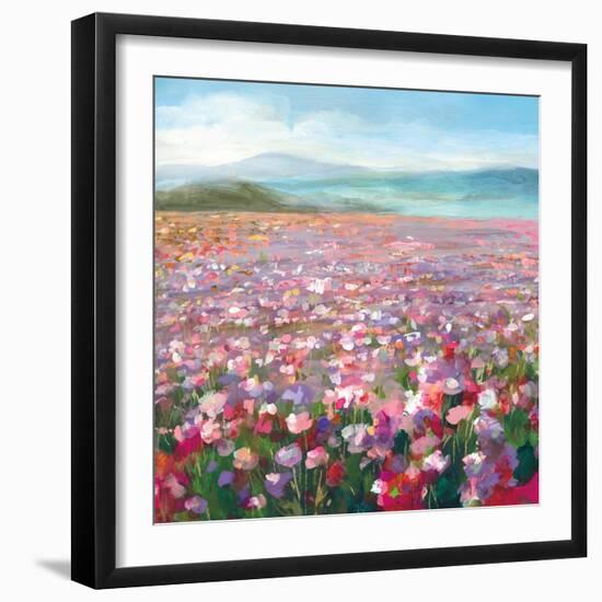 Headland Wildflowers-Danhui Nai-Framed Art Print