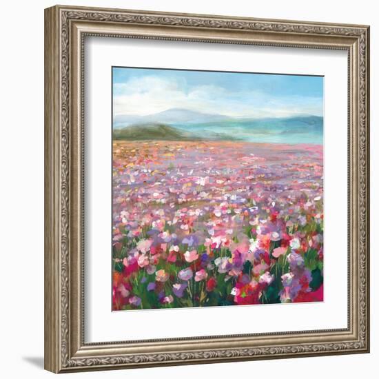 Headland Wildflowers-Danhui Nai-Framed Art Print