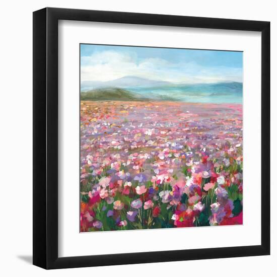 Headland Wildflowers-Danhui Nai-Framed Art Print