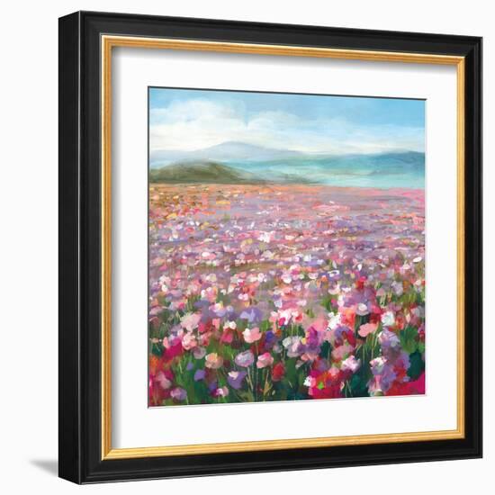 Headland Wildflowers-Danhui Nai-Framed Art Print