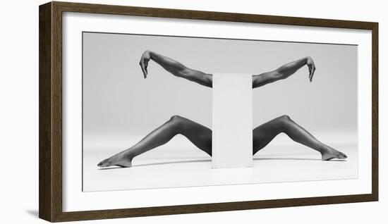 Headless Symmetry-Ross Oscar-Framed Photographic Print