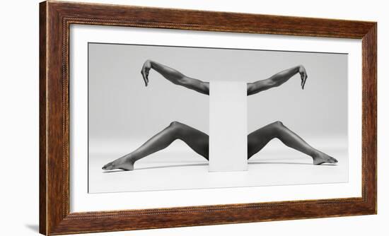 Headless Symmetry-Ross Oscar-Framed Photographic Print