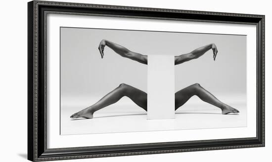 Headless Symmetry-Ross Oscar-Framed Photographic Print