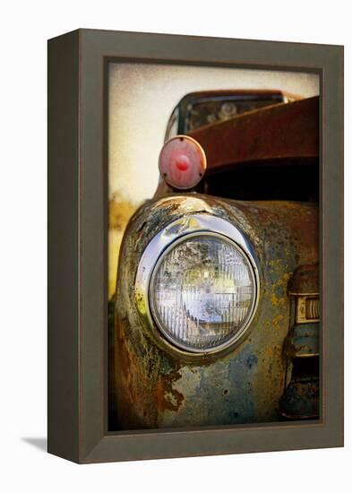 Headlight, Chevy Loadmaster-Jessica Rogers-Framed Premier Image Canvas