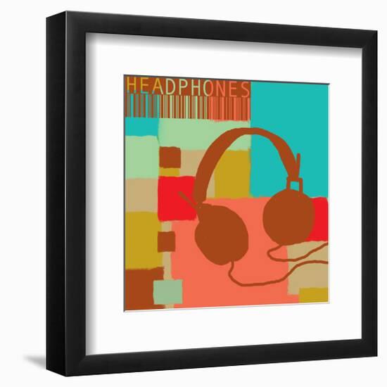 Headphones-Yashna-Framed Premium Giclee Print