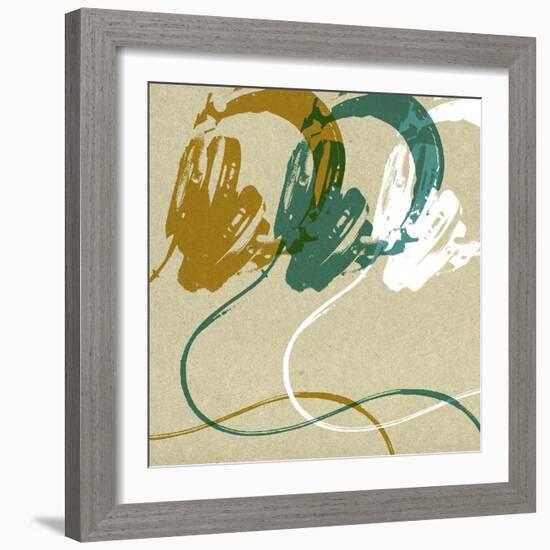 Headphones-Stella Bradley-Framed Giclee Print