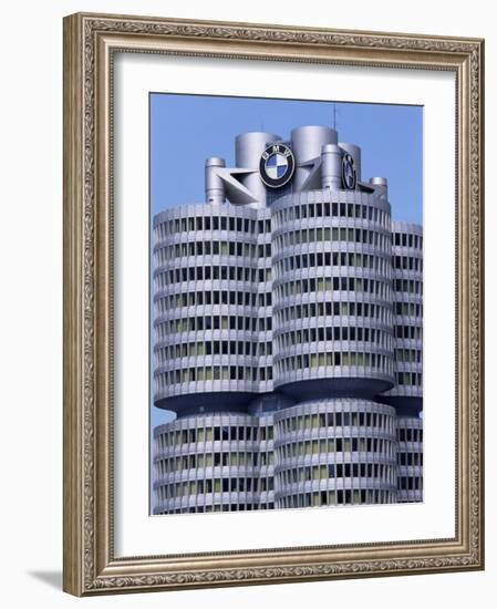Headquarters of Bmw, Munich, Bavaria, Germany-Hans Peter Merten-Framed Photographic Print