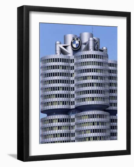 Headquarters of Bmw, Munich, Bavaria, Germany-Hans Peter Merten-Framed Photographic Print