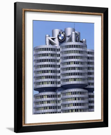 Headquarters of Bmw, Munich, Bavaria, Germany-Hans Peter Merten-Framed Photographic Print