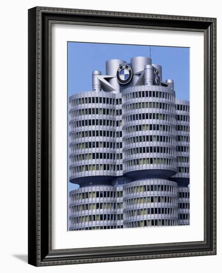 Headquarters of Bmw, Munich, Bavaria, Germany-Hans Peter Merten-Framed Photographic Print