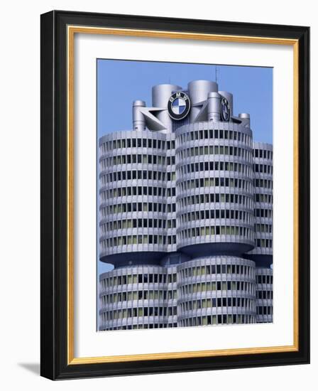 Headquarters of Bmw, Munich, Bavaria, Germany-Hans Peter Merten-Framed Photographic Print