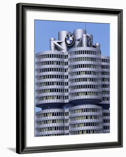 Headquarters of Bmw, Munich, Bavaria, Germany-Hans Peter Merten-Framed Photographic Print