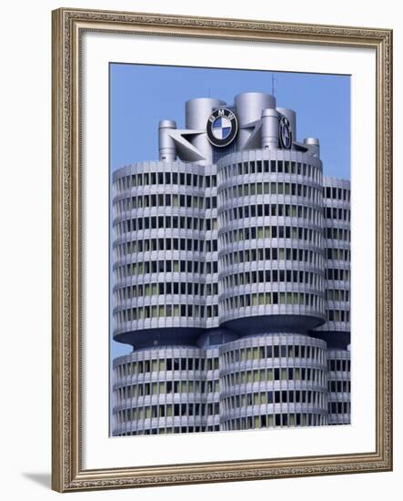 Headquarters of Bmw, Munich, Bavaria, Germany-Hans Peter Merten-Framed Photographic Print