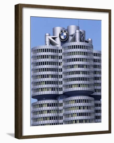 Headquarters of Bmw, Munich, Bavaria, Germany-Hans Peter Merten-Framed Photographic Print