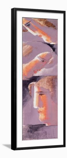 Heads, 1928 (Oil on Canvas)-Oskar Schlemmer-Framed Giclee Print