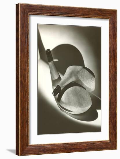 Heads of Golf Clubs, Woods-null-Framed Art Print