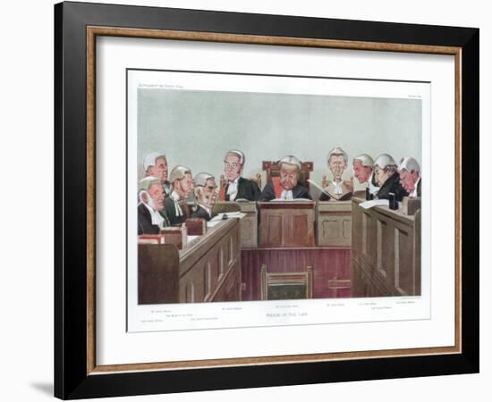 Heads of the Law, 1902-Spy-Framed Giclee Print