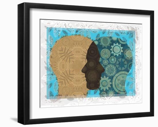 Heads Two-Teofilo Olivieri-Framed Giclee Print