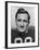 Headshot of University of Michigan Fottball Player, No.98, Tom Harmon-Alfred Eisenstaedt-Framed Premium Photographic Print