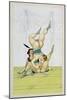 Headstand, Published 1835, Reprinted in 1908-Peter Fendi-Mounted Giclee Print