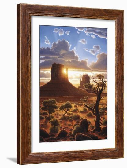 Healing Hands-R.W. Hedge-Framed Giclee Print