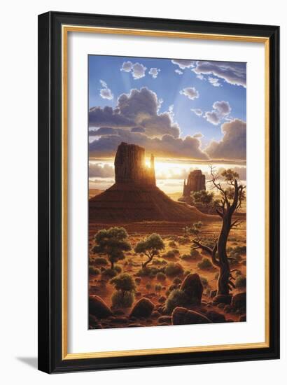 Healing Hands-R.W. Hedge-Framed Giclee Print