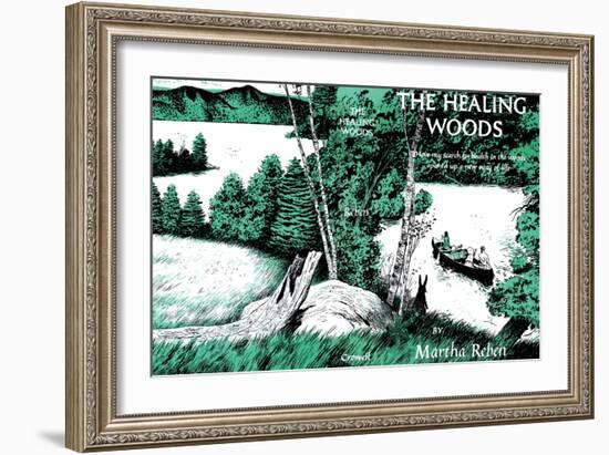 Healing Woods-null-Framed Art Print