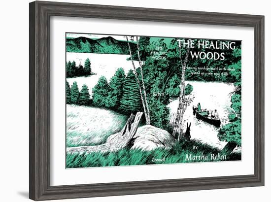 Healing Woods-null-Framed Art Print