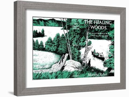 Healing Woods-null-Framed Art Print