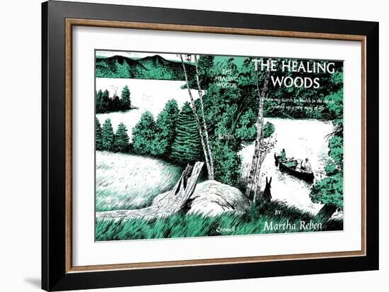 Healing Woods-null-Framed Art Print