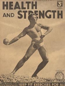 Health and Strength, Body Building Fitness Exercise Gay Magazine, UK, 1938