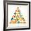 Health Food Pyramid-Marish-Framed Premium Giclee Print