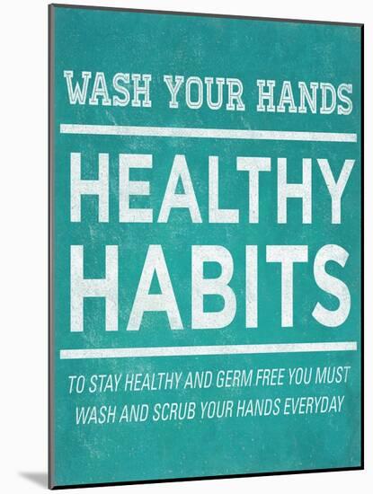 Healthy Habits I-Sd Graphics Studio-Mounted Art Print
