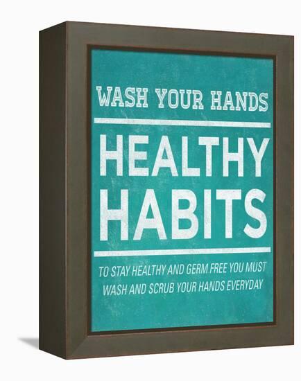 Healthy Habits I-Sd Graphics Studio-Framed Stretched Canvas