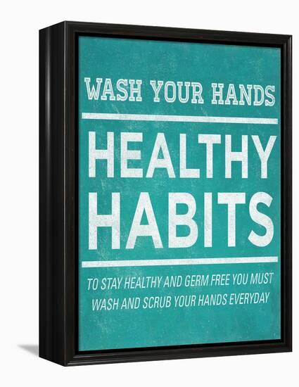 Healthy Habits I-Sd Graphics Studio-Framed Stretched Canvas