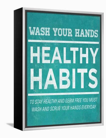 Healthy Habits I-Sd Graphics Studio-Framed Stretched Canvas