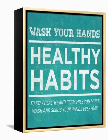 Healthy Habits I-Sd Graphics Studio-Framed Stretched Canvas