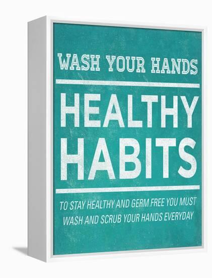 Healthy Habits I-Sd Graphics Studio-Framed Stretched Canvas