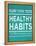 Healthy Habits II-Sd Graphics Studio-Framed Stretched Canvas