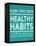 Healthy Habits II-Sd Graphics Studio-Framed Stretched Canvas