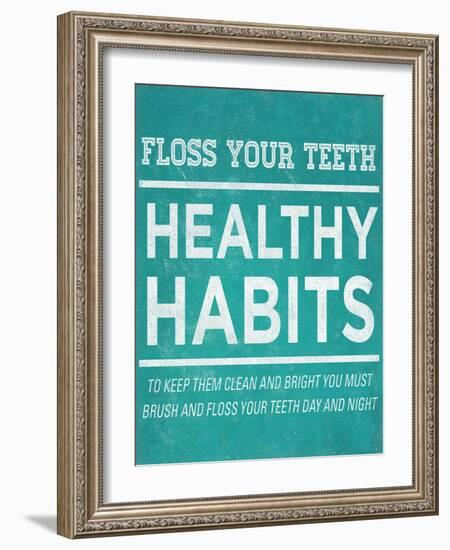 Healthy Habits II-Sd Graphics Studio-Framed Art Print