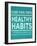 Healthy Habits II-Sd Graphics Studio-Framed Art Print