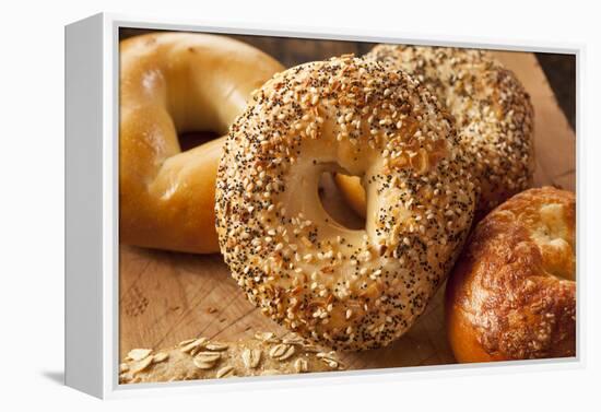 Healthy Organic Whole Grain Bagel-bhofack22-Framed Premier Image Canvas